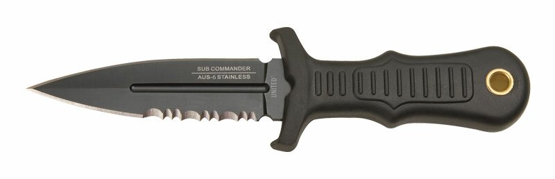 Nóż United Combat Commander Mini Boot Knife Black
